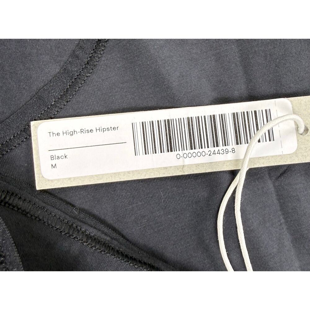 Everlane High Rise Hipster Panty Underwear Women's Medium Black - Picture 4 of 7